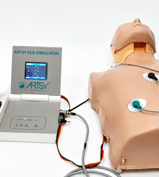 ECG (electro cardio gram) trainer